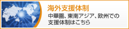 海外支援体制　中華圏、東南アジア、欧州での支援体制はこちら