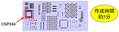 約5分でプログラムデータ作成が可能
