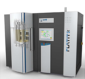 プラティット社製新機能スパッタ機能搭載PVDコーティング炉π411
