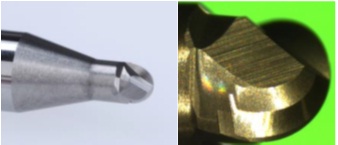 ロロマティックアプリケーション CBNボールエンドミルφ2mm