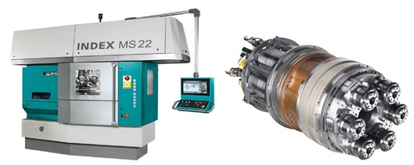 インデックス社 全軸CNC6軸自動盤 MS22C