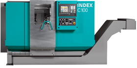 次世代スライドを搭載した複合旋盤　INDEX社 複合旋盤 C100、C200