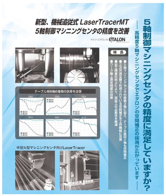 エタロン社製機械追従式 LaserTracer MT