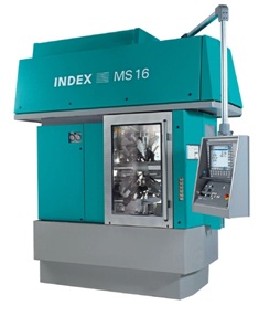インデックス社全軸CNC6軸自動盤 MS16C